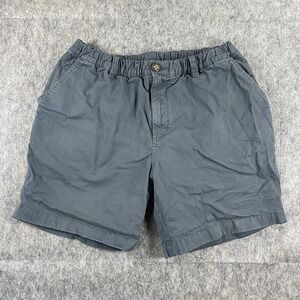 Chubbies Shorts Men's Medium Gray 7" Cotton Preppy‎ Chino Stretch